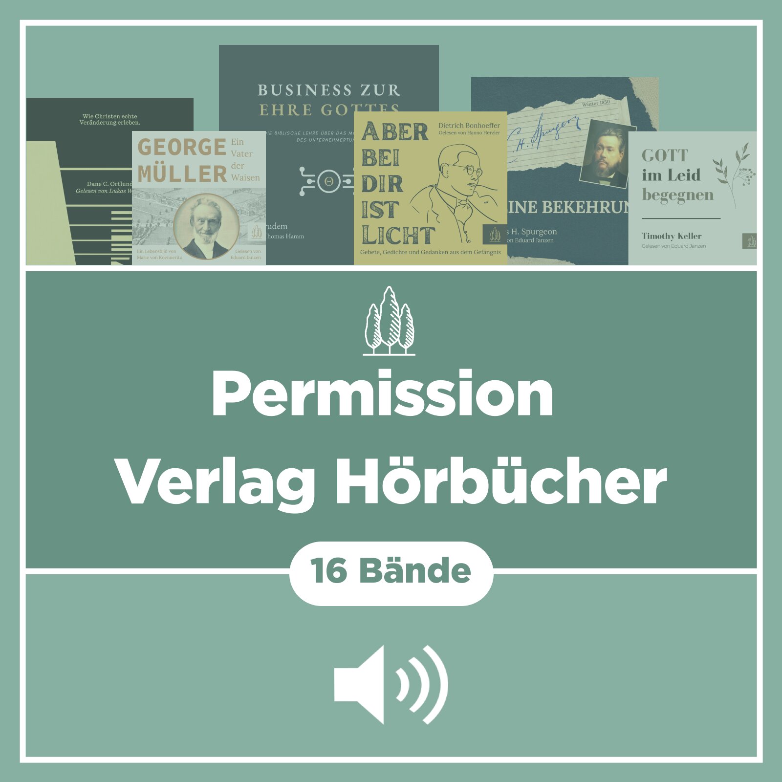 Hörbücher vom Permission Verlag (16 Bde.)