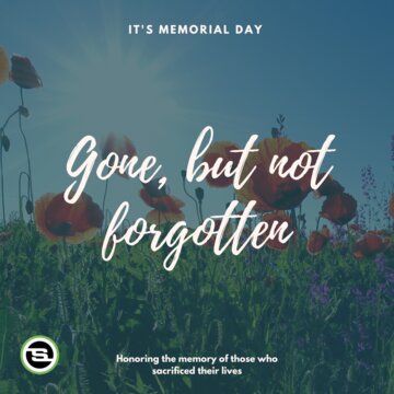 Poppy Field Memorial Day Wishes Instagram Post - 1