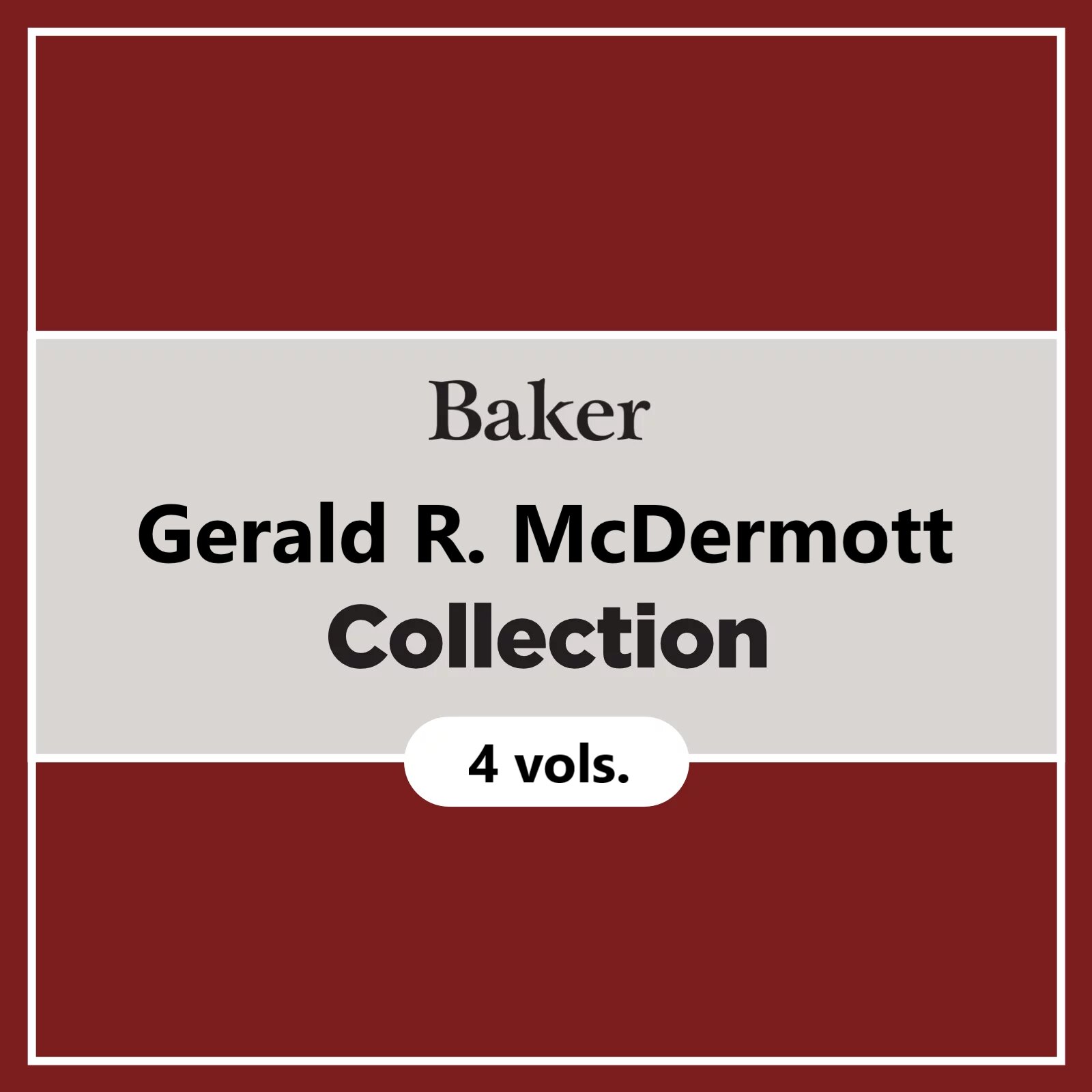 Baker Gerald R. McDermott Collection (4 vols.)