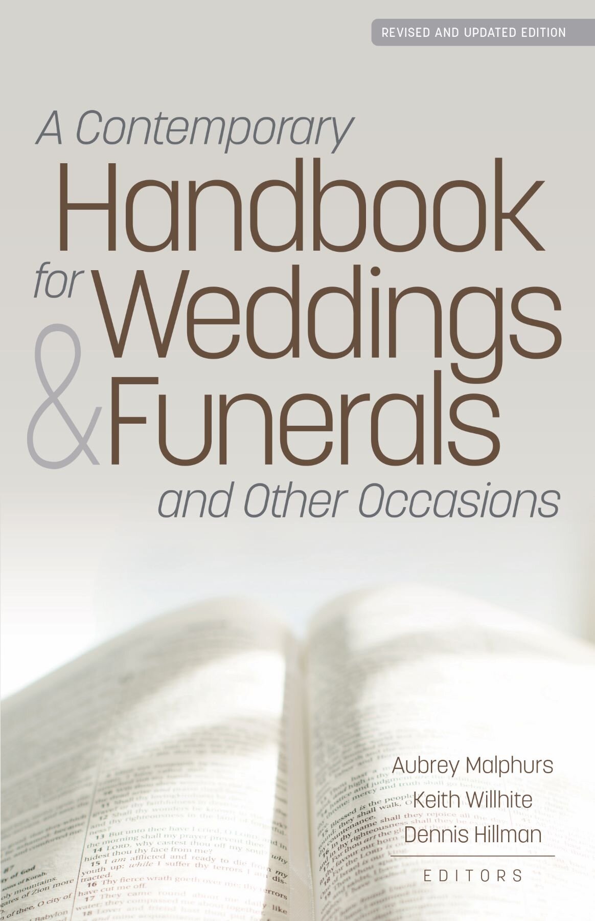 A Contemporary Handbook for Weddings and Funerals, rev. ed.