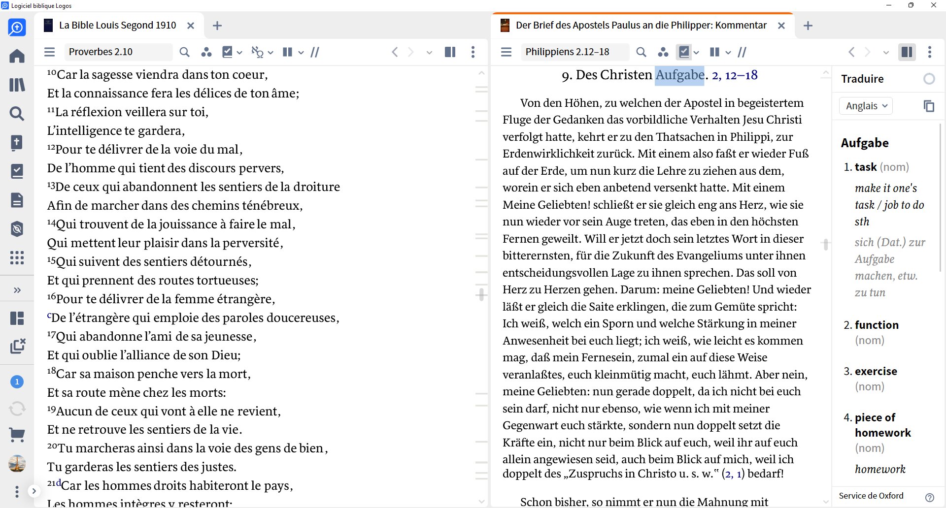 Définition de dictionnaire