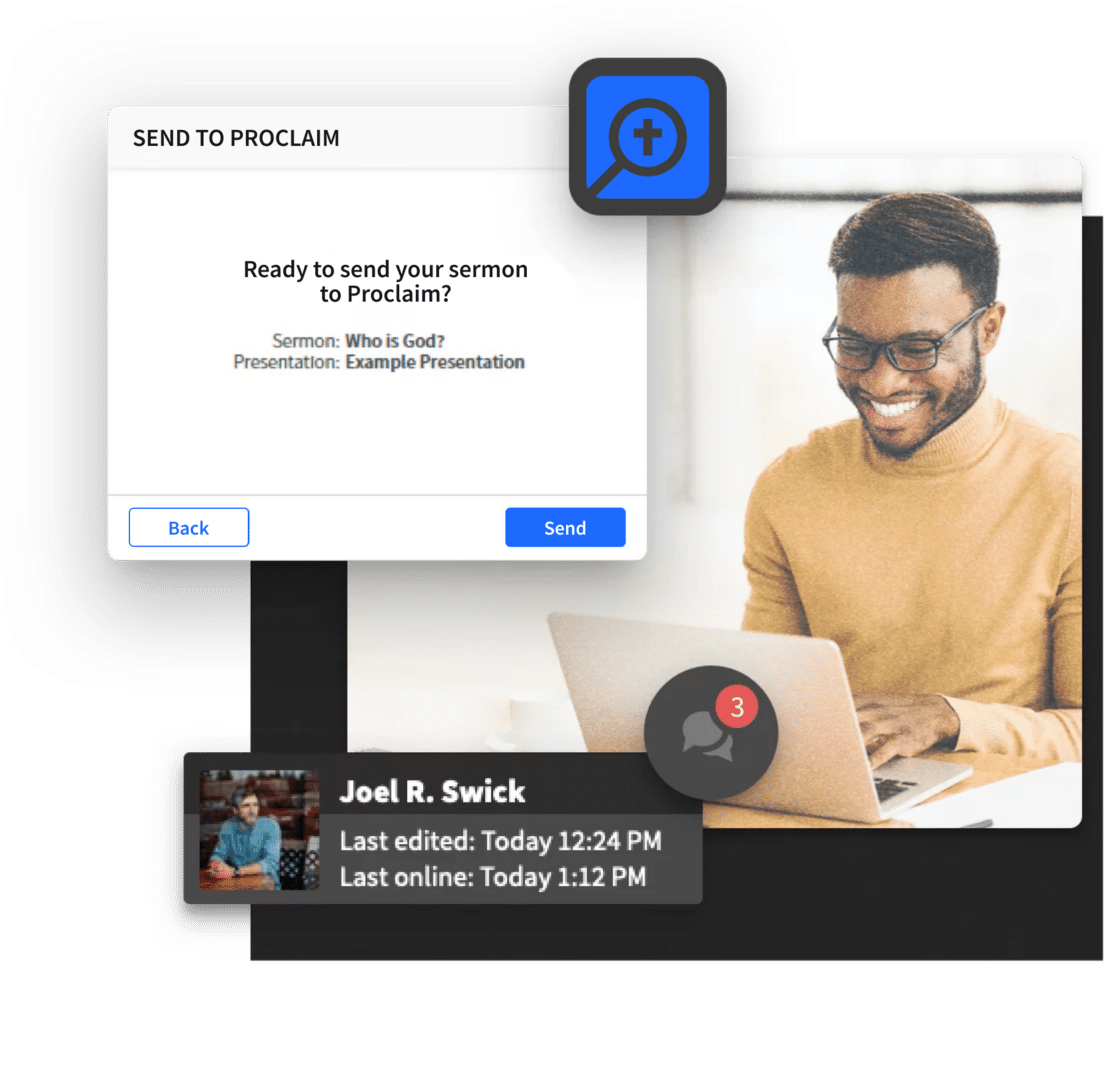 Proclaim collaboration features