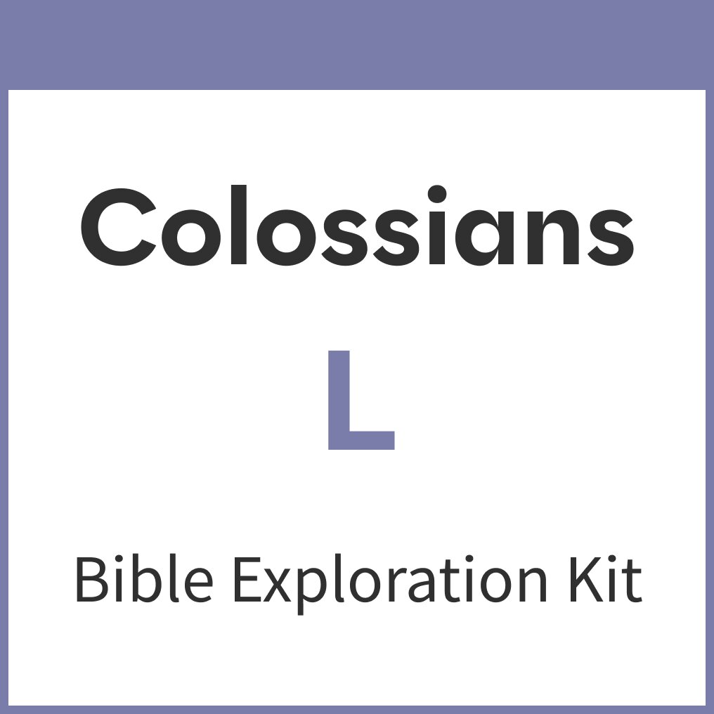 Colossians Bible Exploration Kit, L