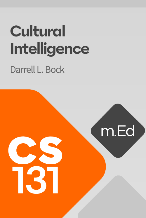 Mobile Ed: CS131 Cultural Intelligence (4 hour course)