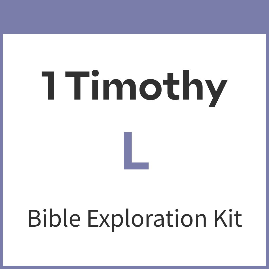 1 Timothy Bible Exploration Kit, L
