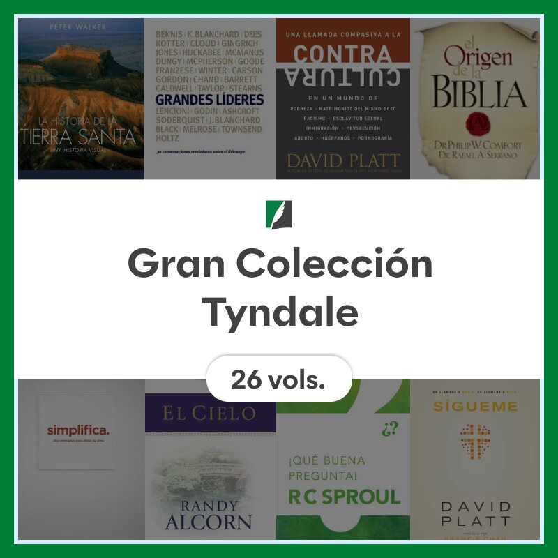 Gran Colección Tyndale (26 vols.)