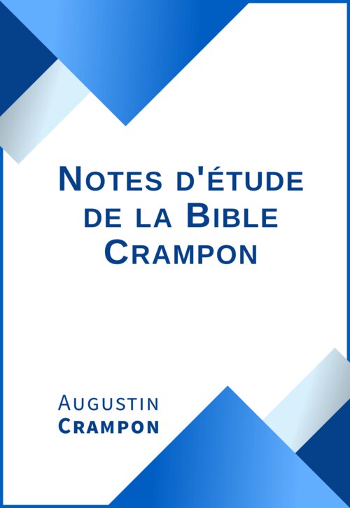 Notes d'étude de la Bible Crampon