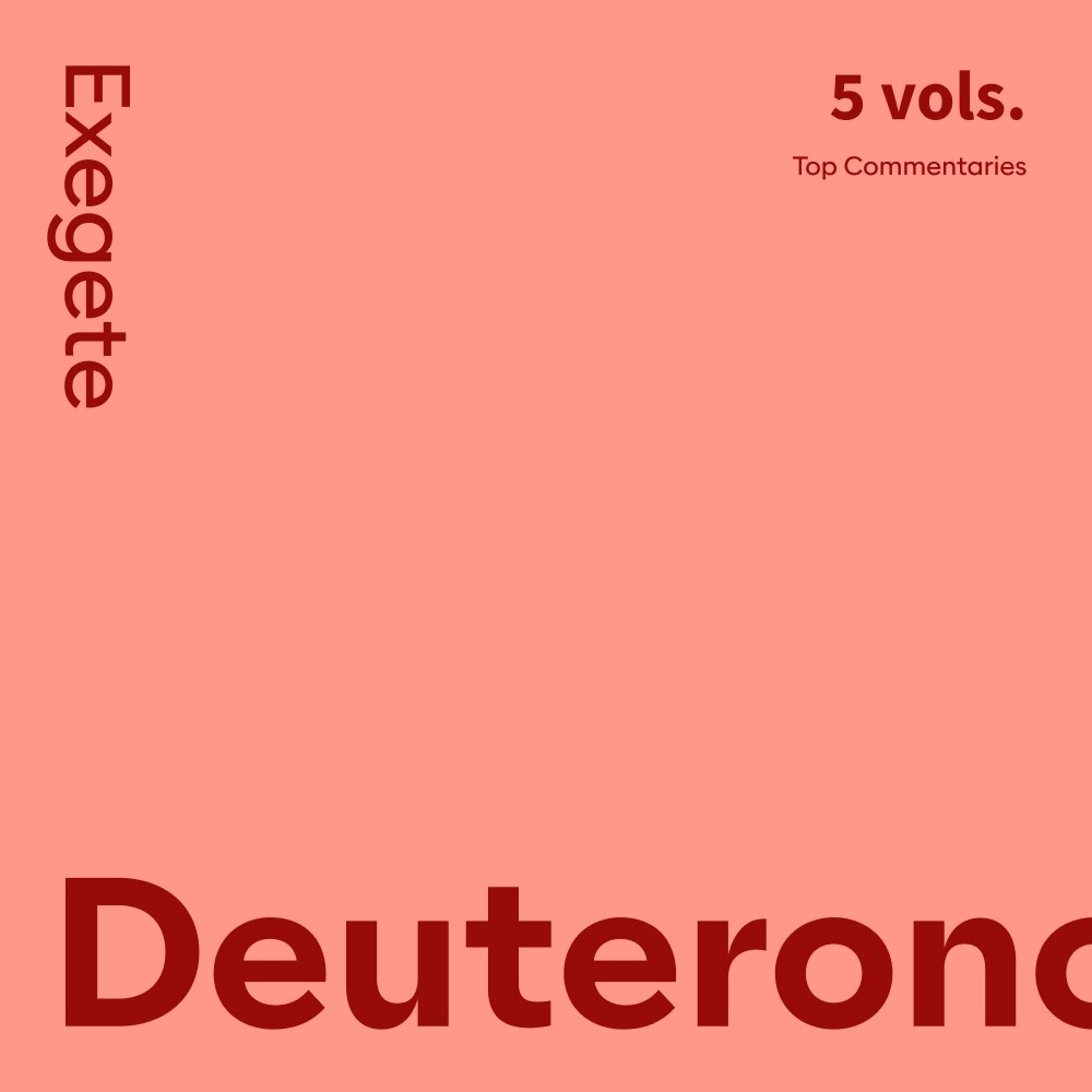 Deuteronomy Commentaries: Exegete (5 vols.)