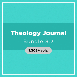 Theology Journal Bundle 8.3 (1,305+ vols.)