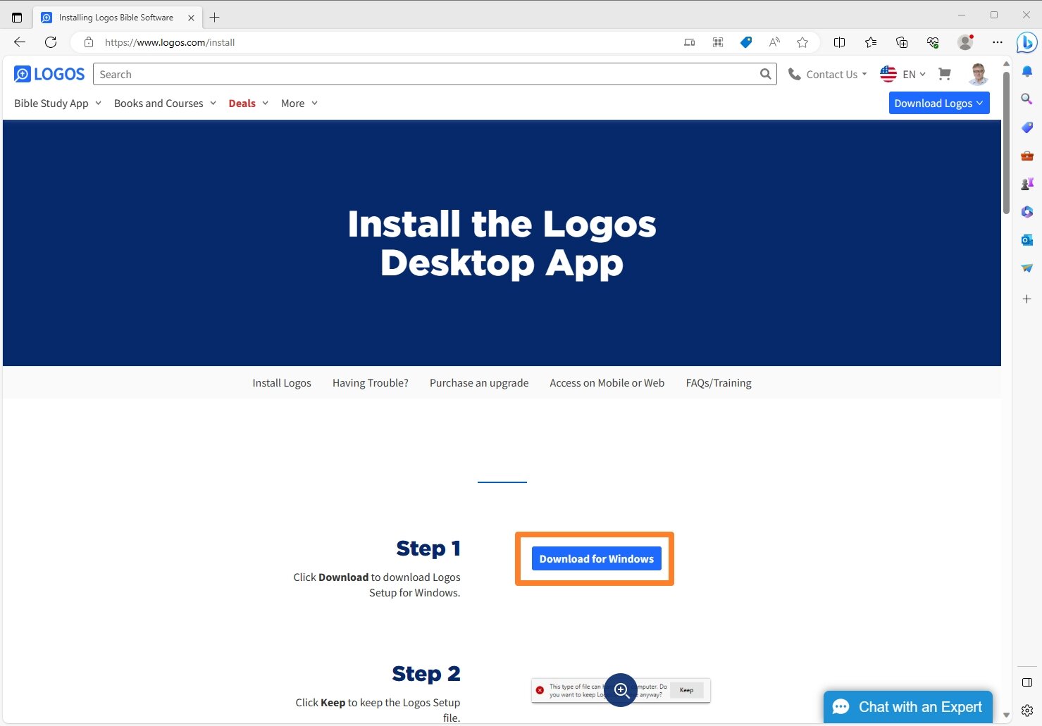 Install Logos Bible Software Windows Logos Help Center