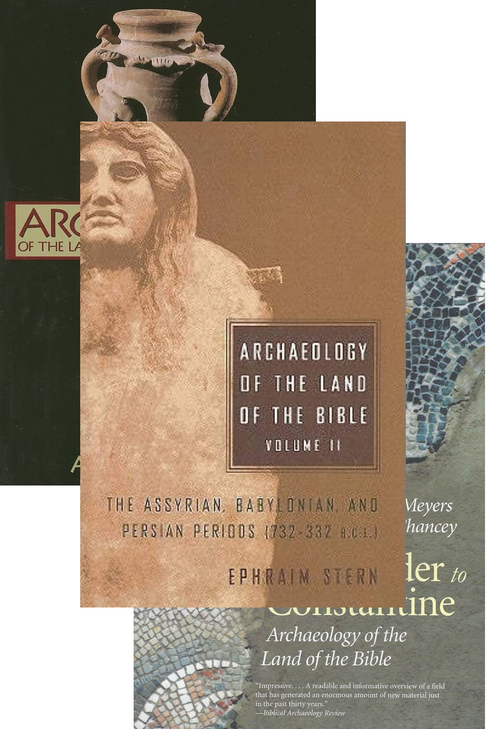 Archaeology of the Land of the Bible (3 vols.)