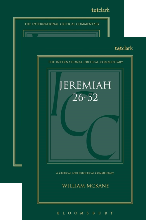 Jeremiah, 2 vols. (International Critical Commentary | ICC)