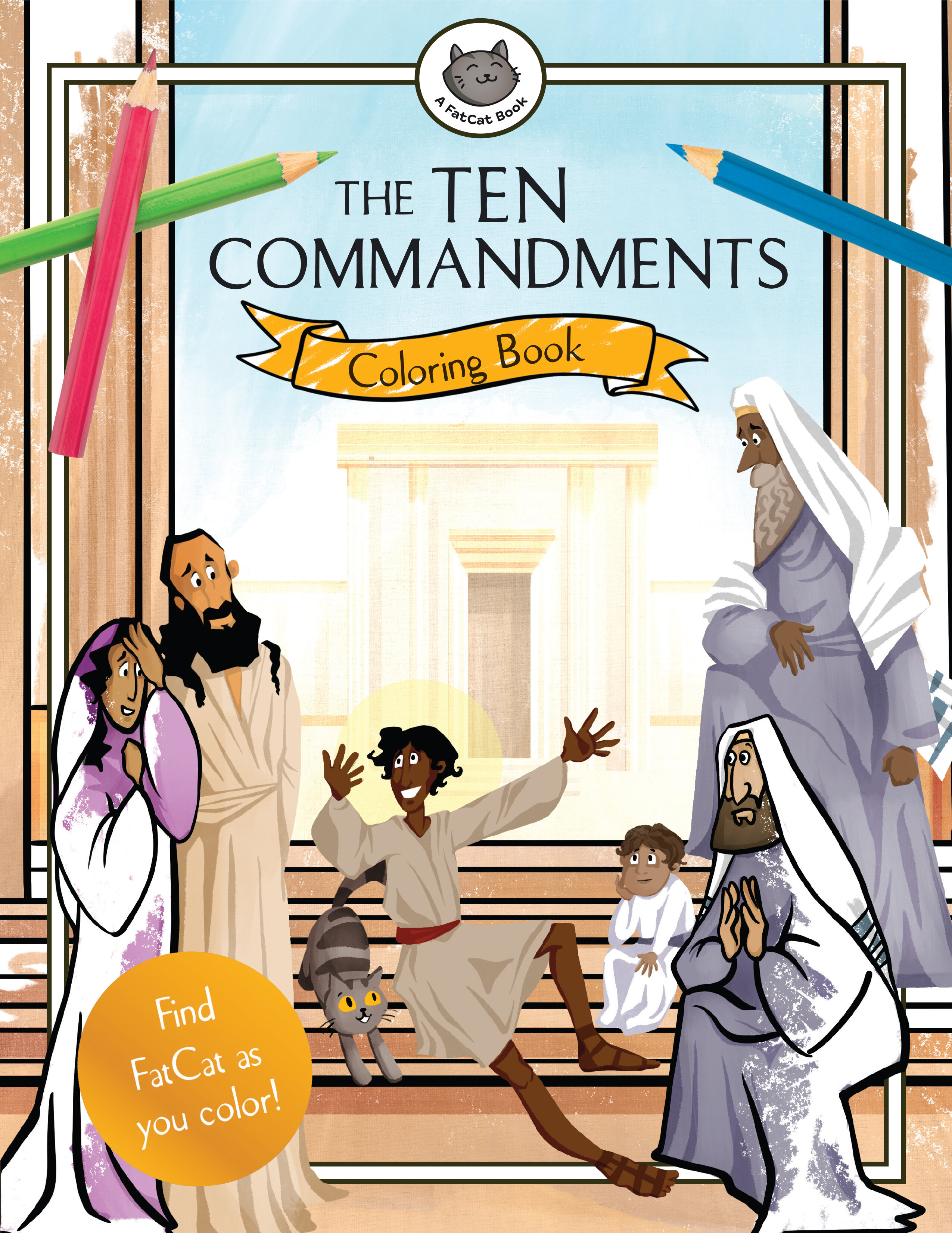 The Ten Commandments Coloring Book