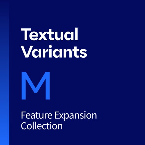Textual Variants Feature Expansion, M