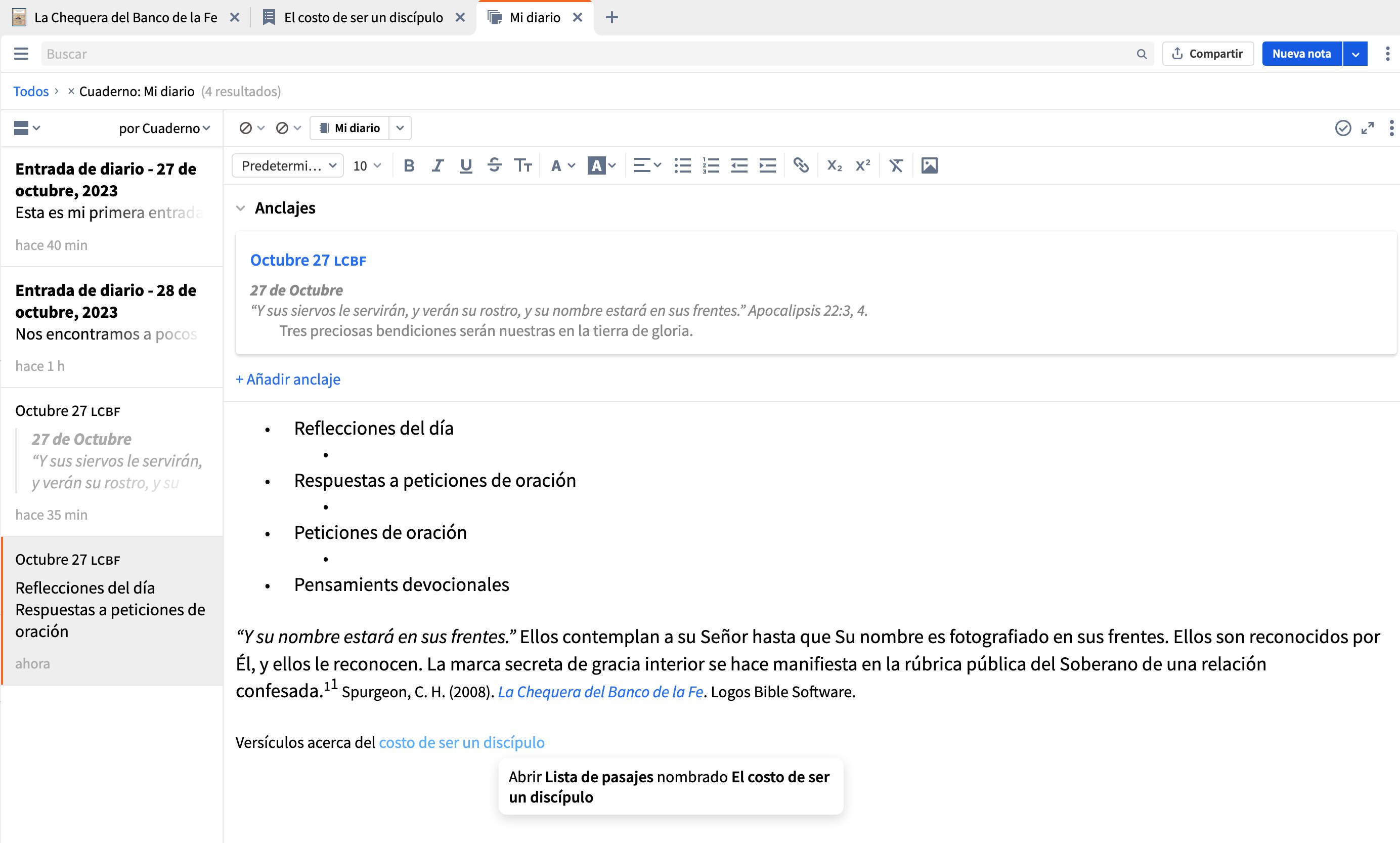 Abrir Lista de Pasajes