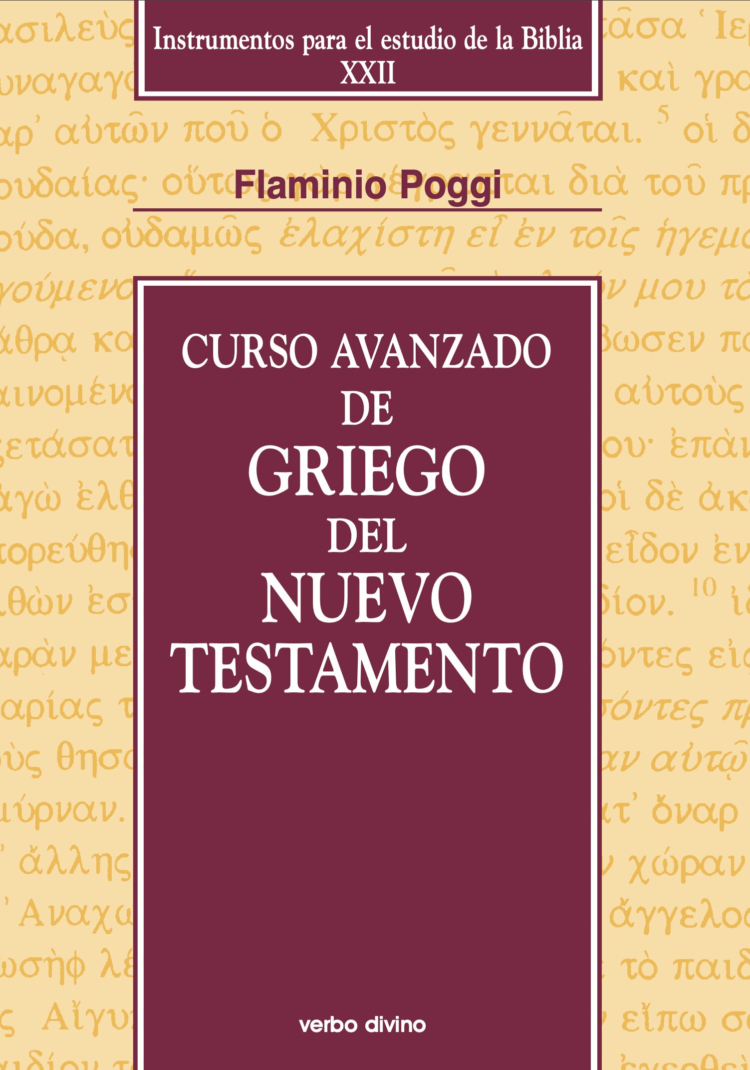 Curso avanzado del griego del Nuevo Testamento