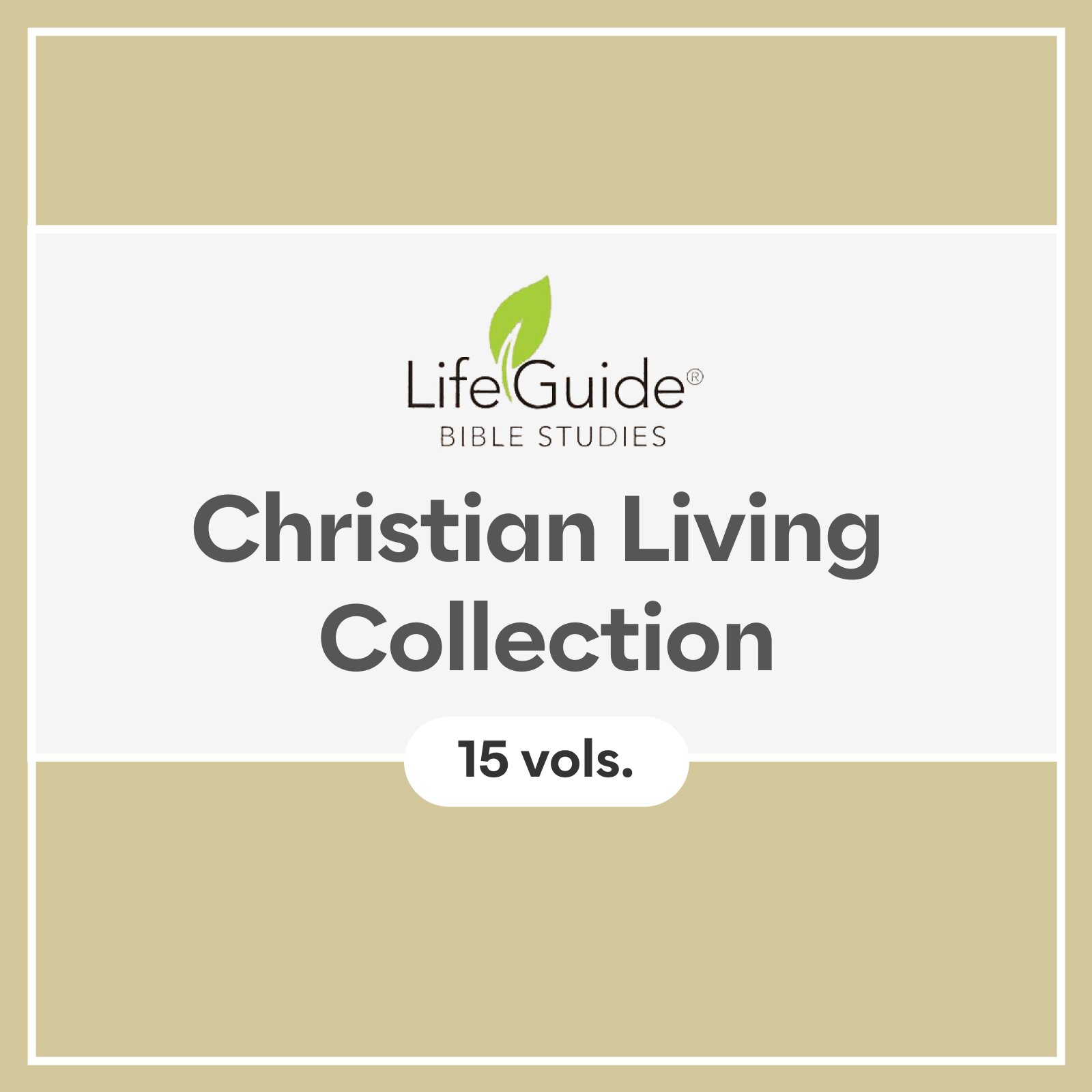 LifeGuide Bible Studies: Christian Living Collection (15 vols.)