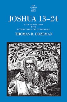Joshua 13-24: A New Translation with Introduction and Commentary (Anchor Yale Bible Commentary | AYBC)