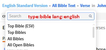 Create a bible collection (temp)