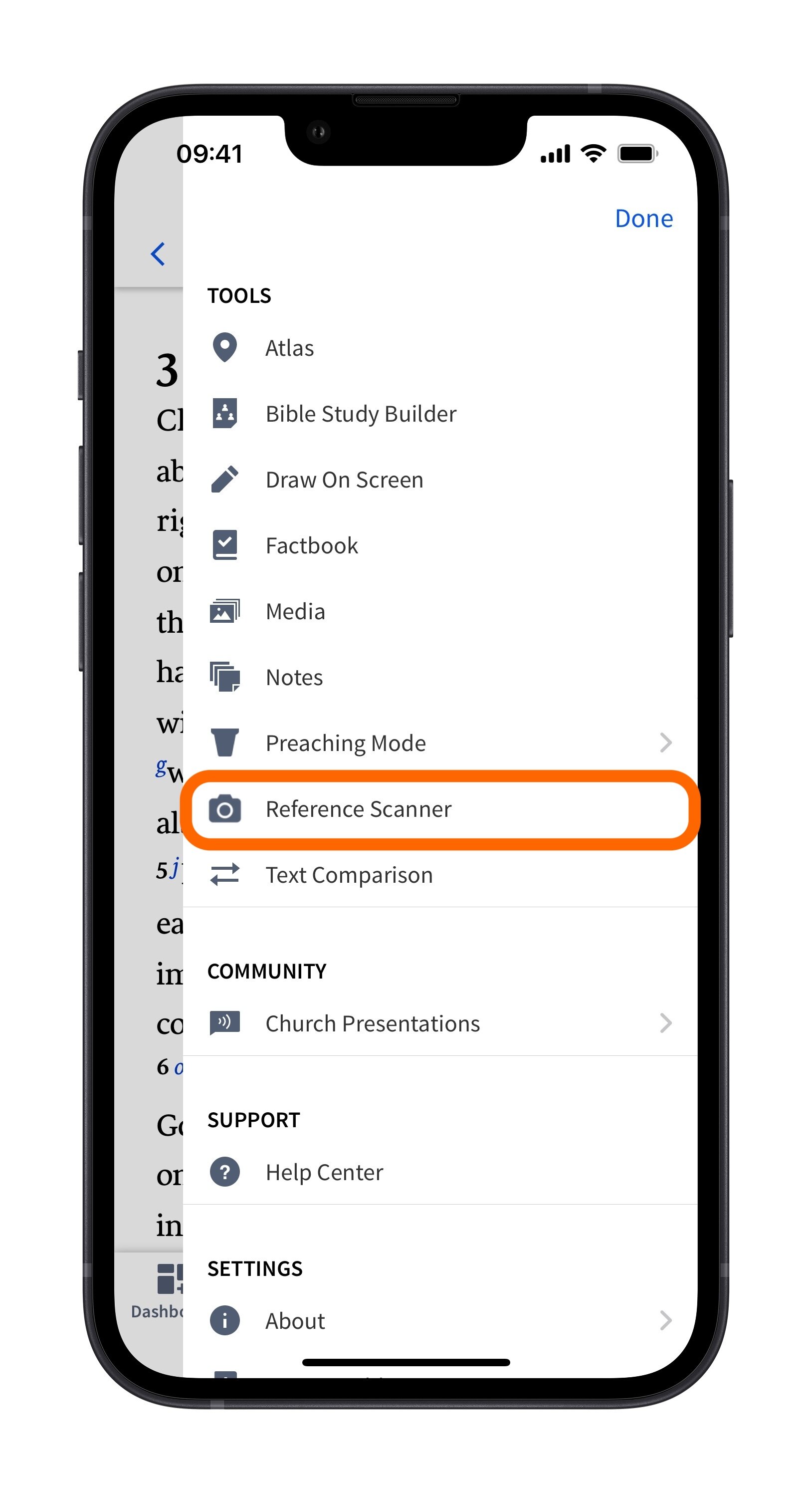 Mobile - Reference Scanner – Logos Help Center