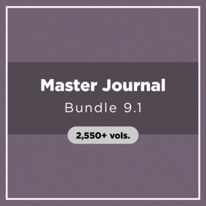 Master Journal Bundle 9.1 (2,550+ vols.)