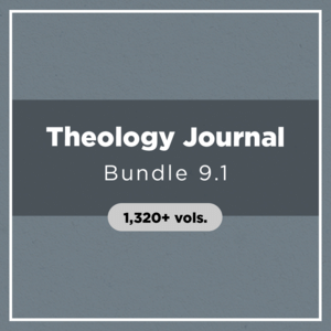 Theology Journal Bundle 9.1 (1,320+ vols.)