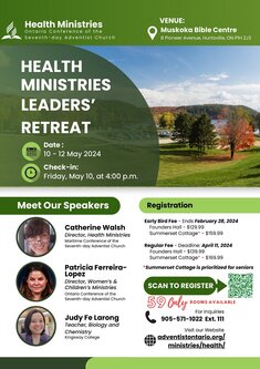 Health Mnistries Leasership Retreat Poster