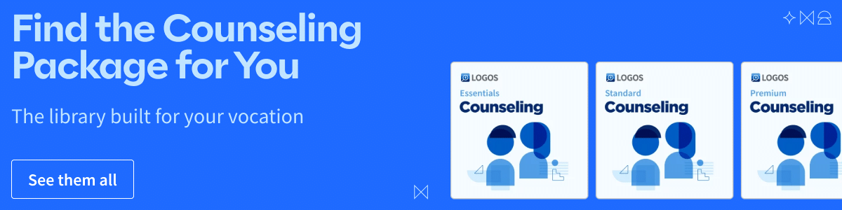 Find the Counseling Logos Package for You. It's the library built for your vocation. Click to explore them all.