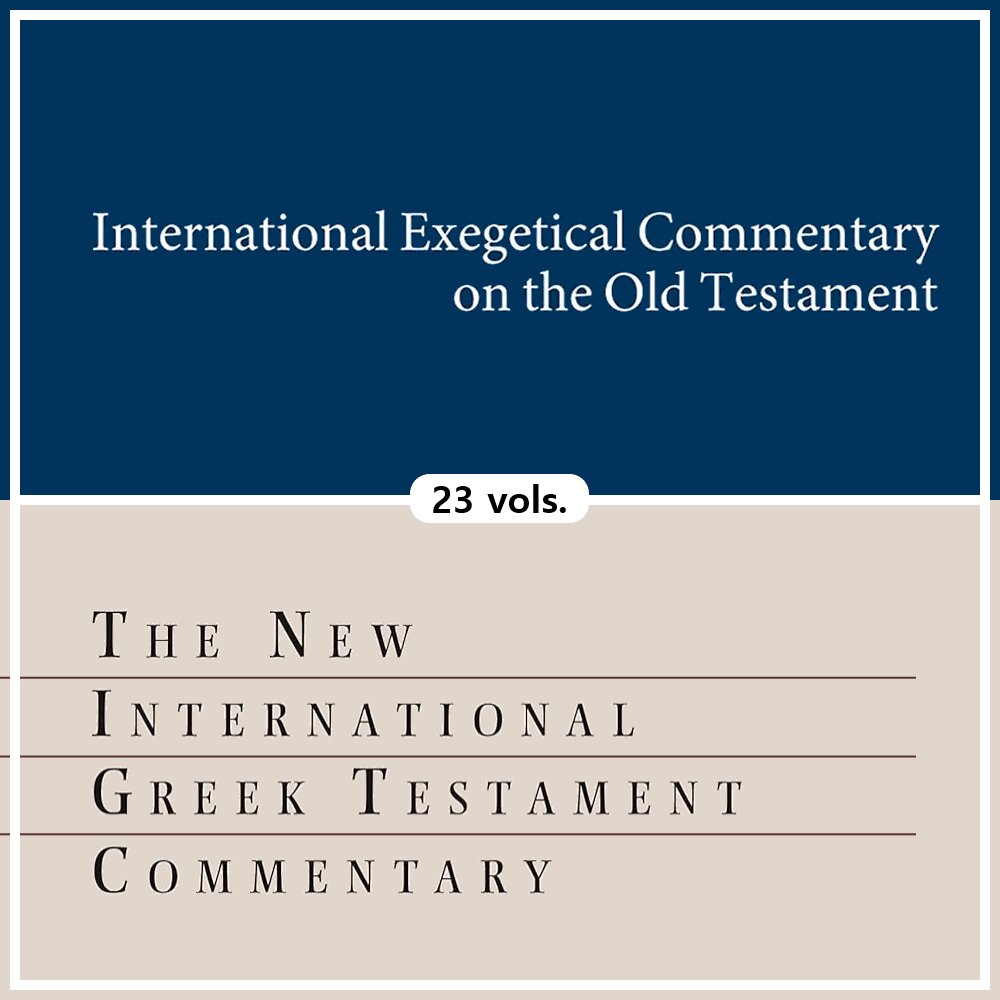 International Exegetical Commentary on the Old Testament (IECOT) and The New International Greek Testament Commentary (NIGTC) Commentary Collection (23 vols.)