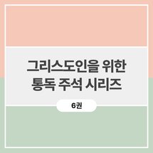 그리스도인을 위한 통독 주석 시리즈 (6권)