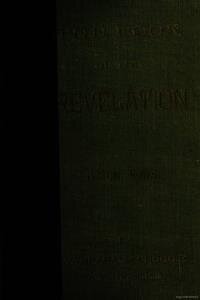 The book of the Revelation : lecture notes