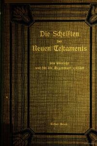 Die Schriften des Neuen Testaments