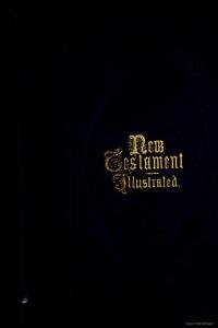 The New Testament of Our Lord and Saviour Jesus Christ. Illustrated by a plain explanatory comment, and by authentic views of places mentioned in the Sacred Text from sketches and photographs taken on the spot.