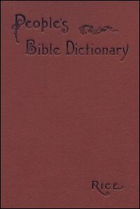 People's Dictionary of the Bible