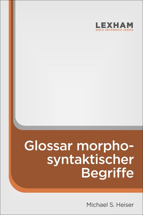 Glossar morpho-syntaktischer Begriffe