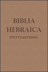 Biblia Hebraica Stuttgartensia (text only)