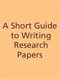 A Short Guide to Writing Research Papers in Theology