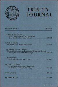 Trinity Journal Volume 19
