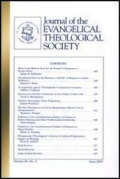 Journal of the Evangelical Theological Society Volume 54