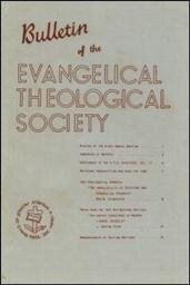 Journal of the Evangelical Theological Society Volume 4