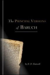 The Principal Versions of Baruch