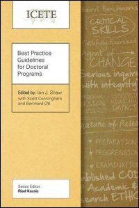 Best Practice Guidelines for Doctoral Programs (ICETE Series)