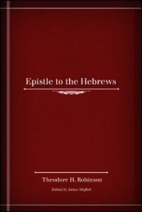 The Epistle to the Hebrews