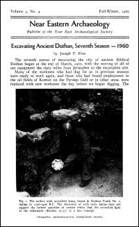 Near Eastern Archaeology: Bulletin of the Near East Archaeological Society, Vol. 3, No. 4, Fall–Winter 1960