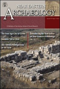 Near Eastern Archaeology, Volume 75, Nos. 1–4, 2012