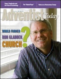 Adventist Today, Volume 21, Number 4 (Fall 2013)