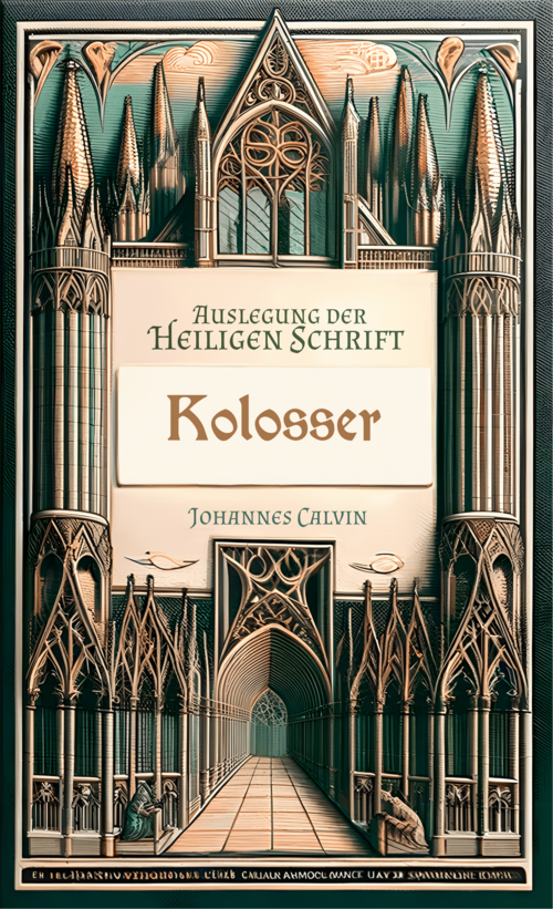 Der Brief an die Kolosser (Calvins Auslegung der Heiligen Schrift)