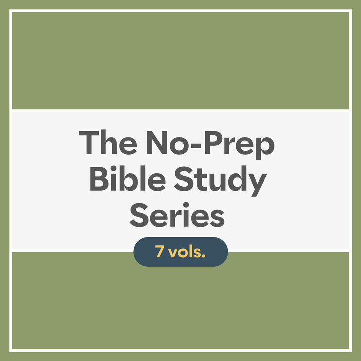 The No-Prep Bible Study Series (7 vols.)