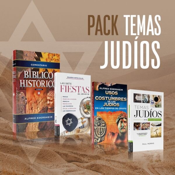 Pack CLIE: Temas Judíos (4 vols.)