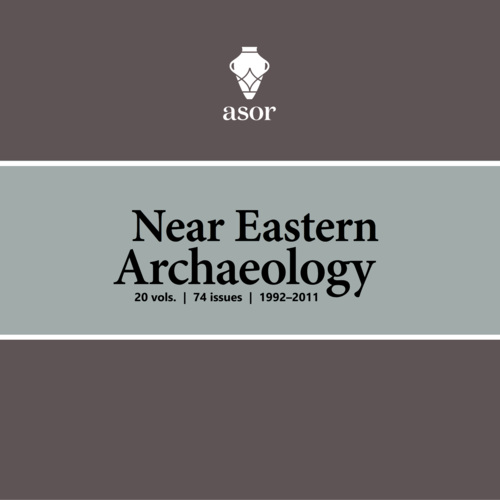 Near Eastern Archaeology (20 vols. | 74 issues | 1992–2011)